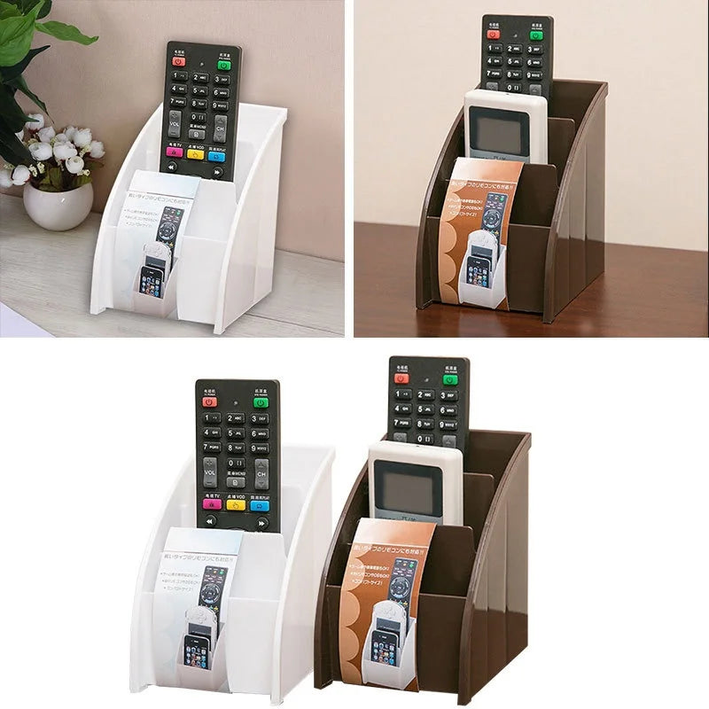 HomeFyZy RemoteStand™ – Remote Control & Phone Organizer Box