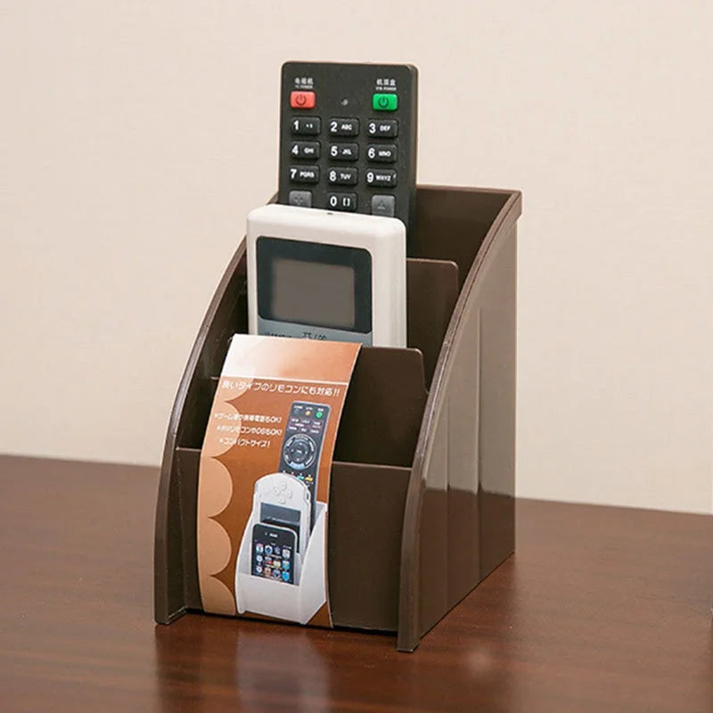 HomeFyZy RemoteStand™ – Remote Control & Phone Organizer Box