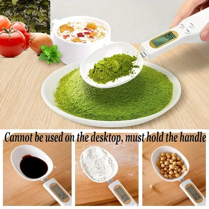 HomeFyZy SpoonScale™ Electronic Kitchen Scale, LCD Digital Measuring