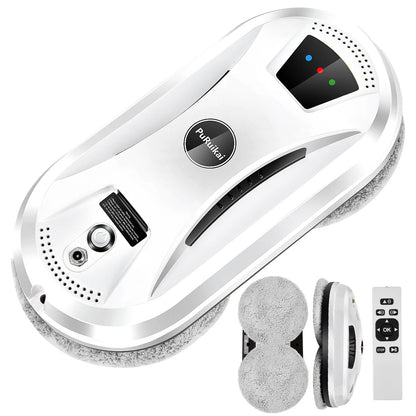 HomeFyZy Window Shine Bot™ Ultra thin Robot Vacuum Cleaner Remote Control for Home