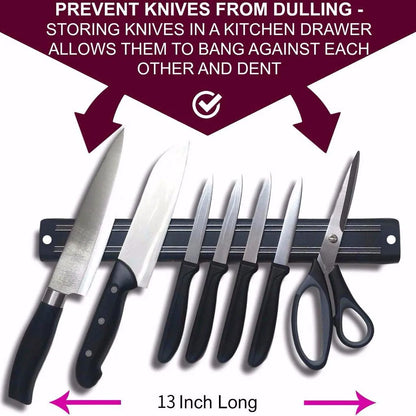 HomeFyZy Knife MagBar™ Kitchen Bar Storage Rack