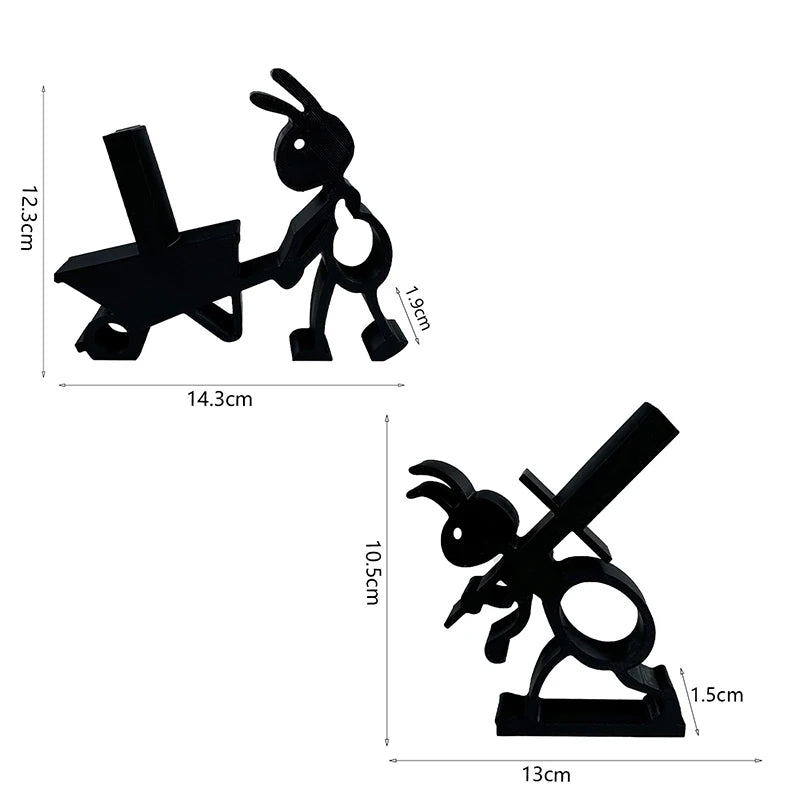 HomeFyZy Creative Toilet Paper Holder™ – Ant Shaped Tissue Holder