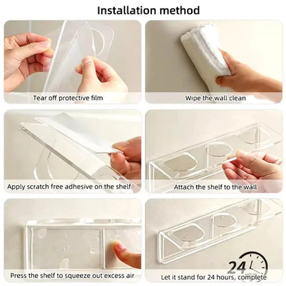 HomeFyZy  Comb Holder™ – Wall-Mounted Comb & Hair Tool Holder