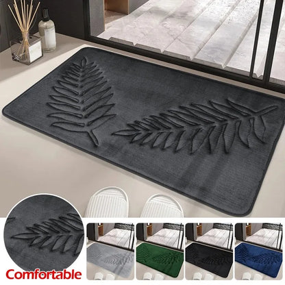 HomeFyZy SoftGrip Bath Rug™- Fashion Bath Rug Soft Non-Slip Quick Dry Bath Mat