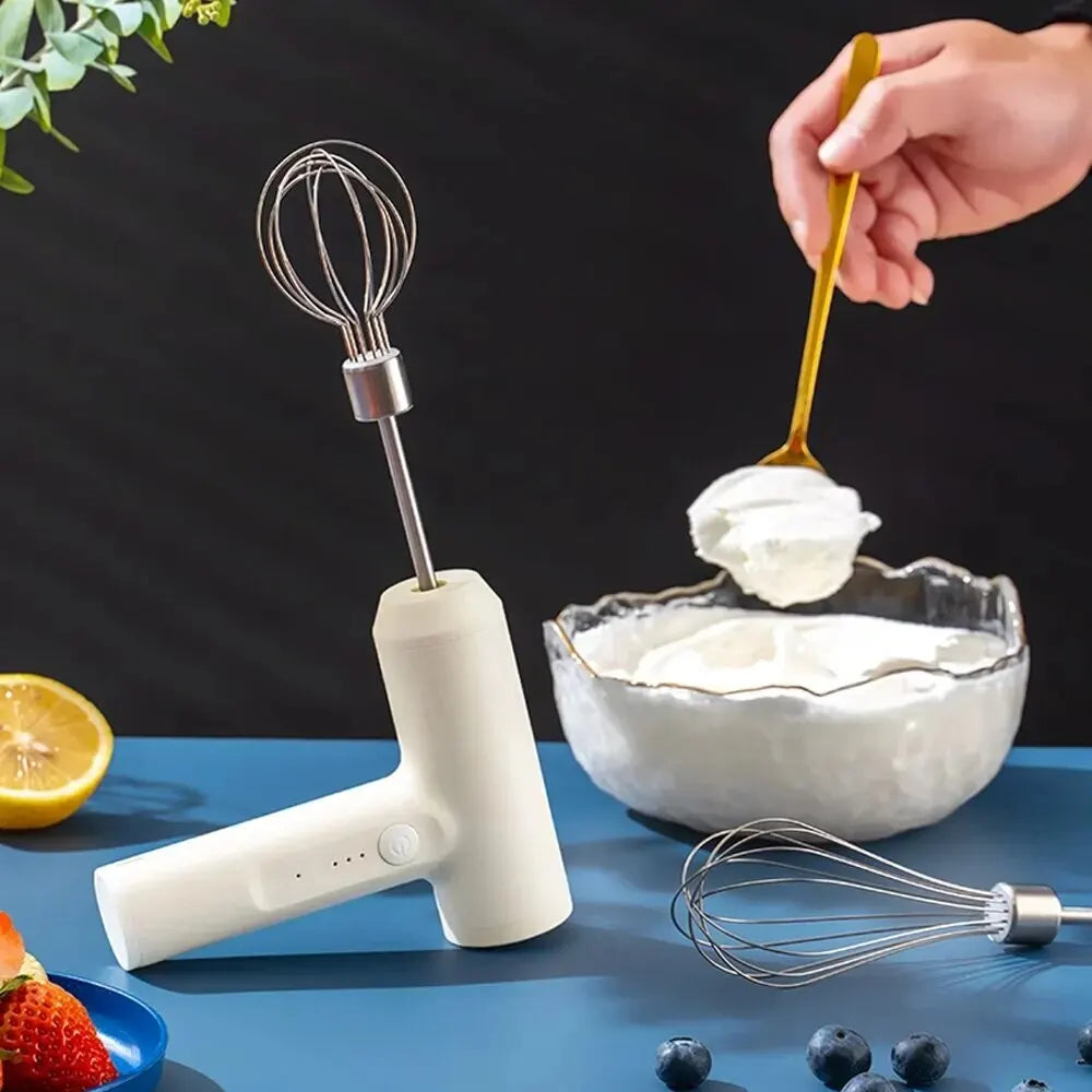 HomeFyZy MixMate™ - Automatic Whisk Dough 3 Speeds Egg Beater Baking Dough Cake Cream Mixer