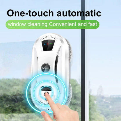 HomeFyZy Window Shine Bot™ Ultra thin Robot Vacuum Cleaner Remote Control for Home