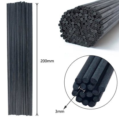 HomeFyZy ReedRefill™ - 5-100 pcs 2-3.5mm Reed Diffuser Replacement Stick, Handmade Home Decor