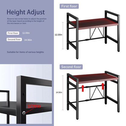 HomeFyZy Microwave FlexShelf™ Moisture And Rust Proof