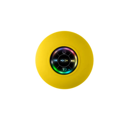 HomeFyZy GlowWave Bluetooth Speaker™ - Portable Waterproof Bluetooth Shower Speaker with Suction Cup and LED Lights 3D
