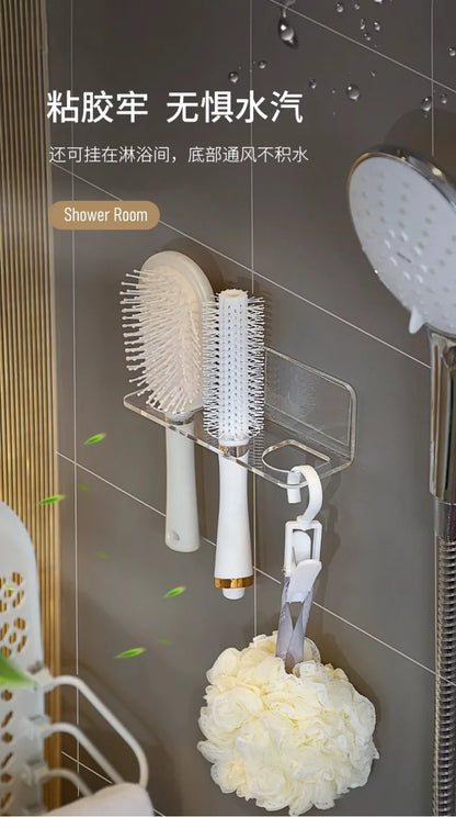 HomeFyZy  Comb Holder™ – Wall-Mounted Comb & Hair Tool Holder
