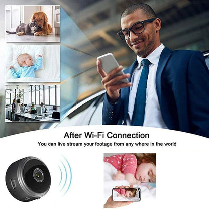 HomeFyZy Mini Camera™ -9 WiFi Mini Camera Wireless Video Recorder Voice Recorder Security Monitoring Camera Smart Home