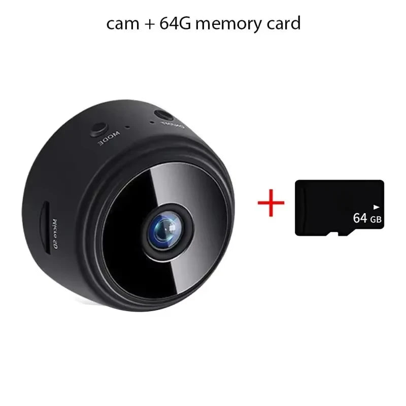 HomeFyZy Mini Camera™ -9 WiFi Mini Camera Wireless Video Recorder Voice Recorder Security Monitoring Camera Smart Home