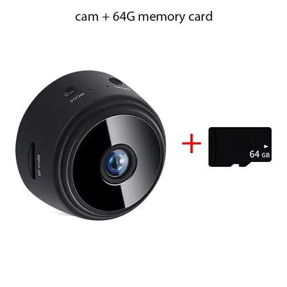 HomeFyZy Mini Camera™ -9 WiFi Mini Camera Wireless Video Recorder Voice Recorder Security Monitoring Camera Smart Home