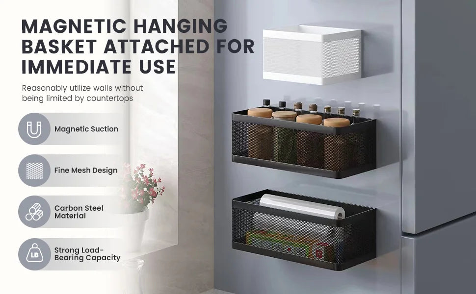 HomeFyZy Fridge StorageRack™  Multi-Functional Storage Box Basket