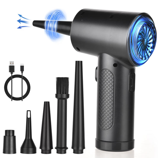 HomeFyZy DustBlow™ 51000RPM Cordless Compressed Air Blower with LED Light