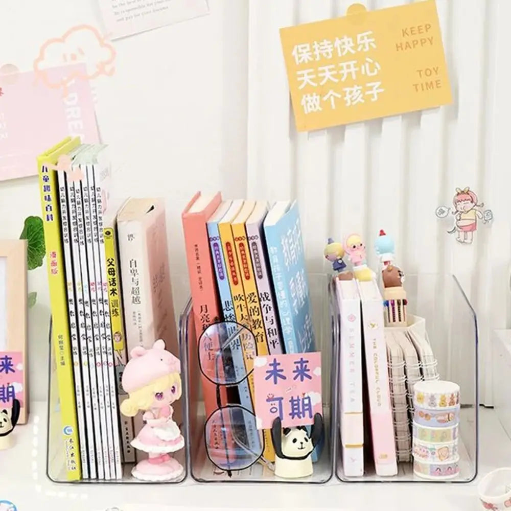 HomeFyZy BookStand™ – Acrylic Book & File Organizer