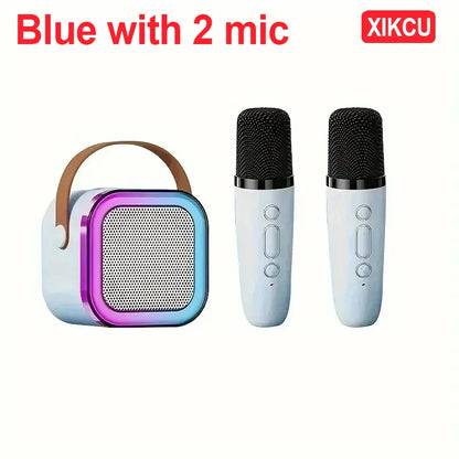 HomeFyZy SongWave™ – Portable Bluetooth Karaoke Speaker with Wireless Mic