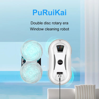 HomeFyZy Window Shine Bot™ Ultra thin Robot Vacuum Cleaner Remote Control for Home