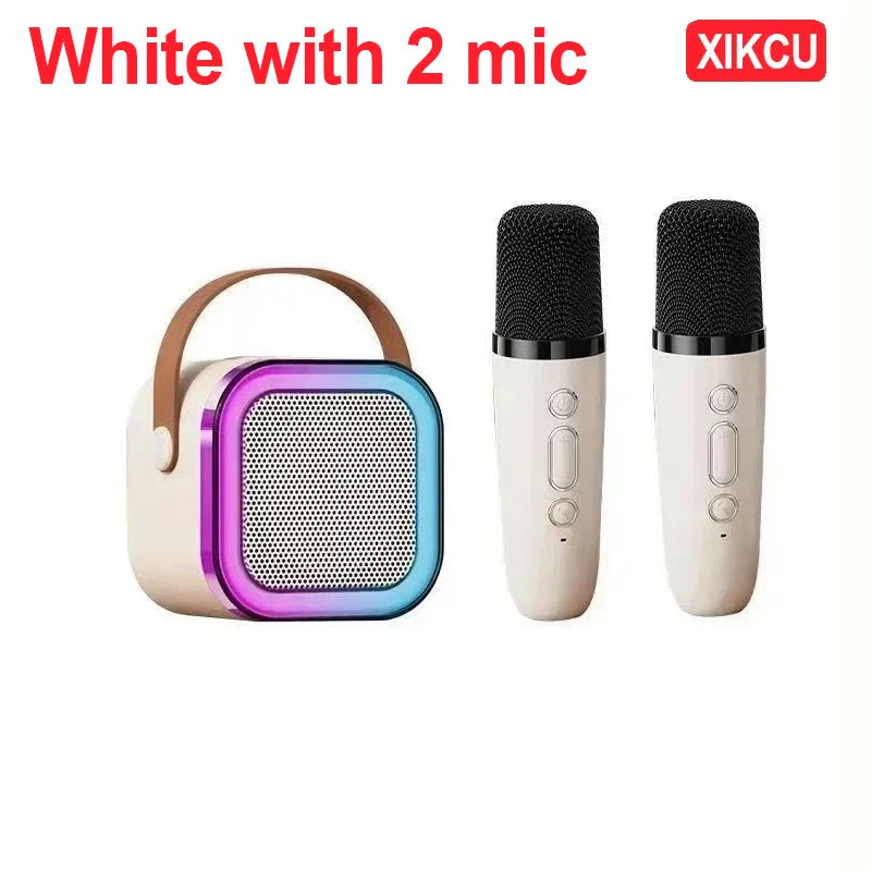 HomeFyZy SongWave™ – Portable Bluetooth Karaoke Speaker with Wireless Mic