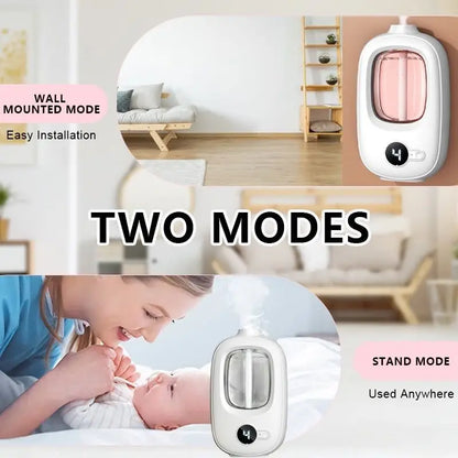HomeFyZy AirMist™ - Automatic aromatherapy device essential oil diffuser rechargeable humidifier