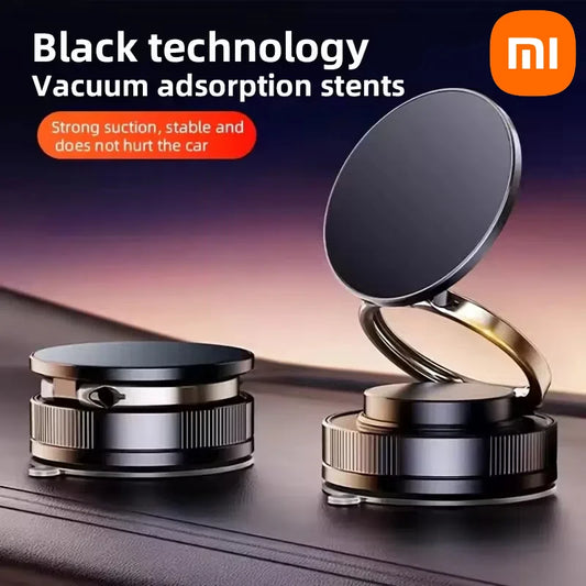 XIAOMI Car Magnetic Vacuum Adsorption Bracket - 360 Rotating Double Side Suction Cup Mobile Phone Holder