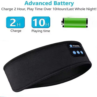 HomeFyZy SleepBeats™ - New Bluetooth sleep headset wireless headphones music eye mask sleep sports headband