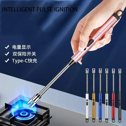 HomeFyZy Arc360°™  USB Windproof Flameless Plasma Ignition Long Kitchen Lighters Gas Lighter