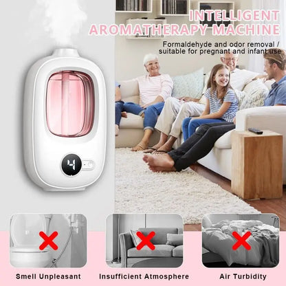 HomeFyZy AirMist™ - Automatic aromatherapy device essential oil diffuser rechargeable humidifier