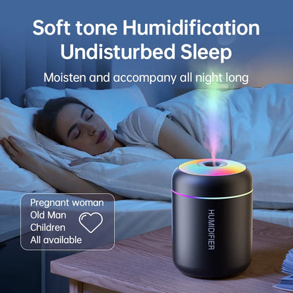 HomeFyZy MiniMist™ - 180ML Mini Air Humidifier USB Electric Aroma Diffuser Essential Oil Purifier