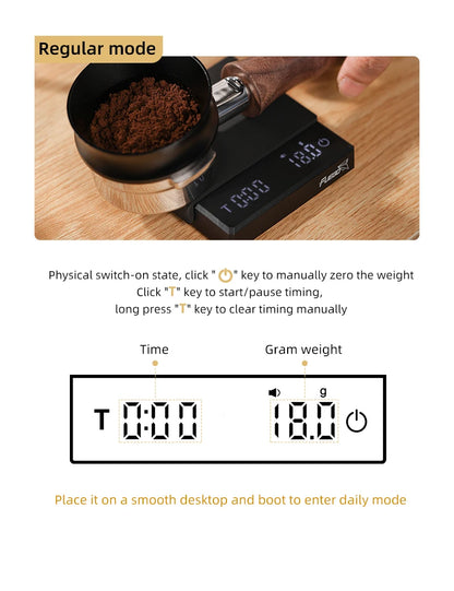 HomeFyzy BrewScale™ – Precision Coffee Scale