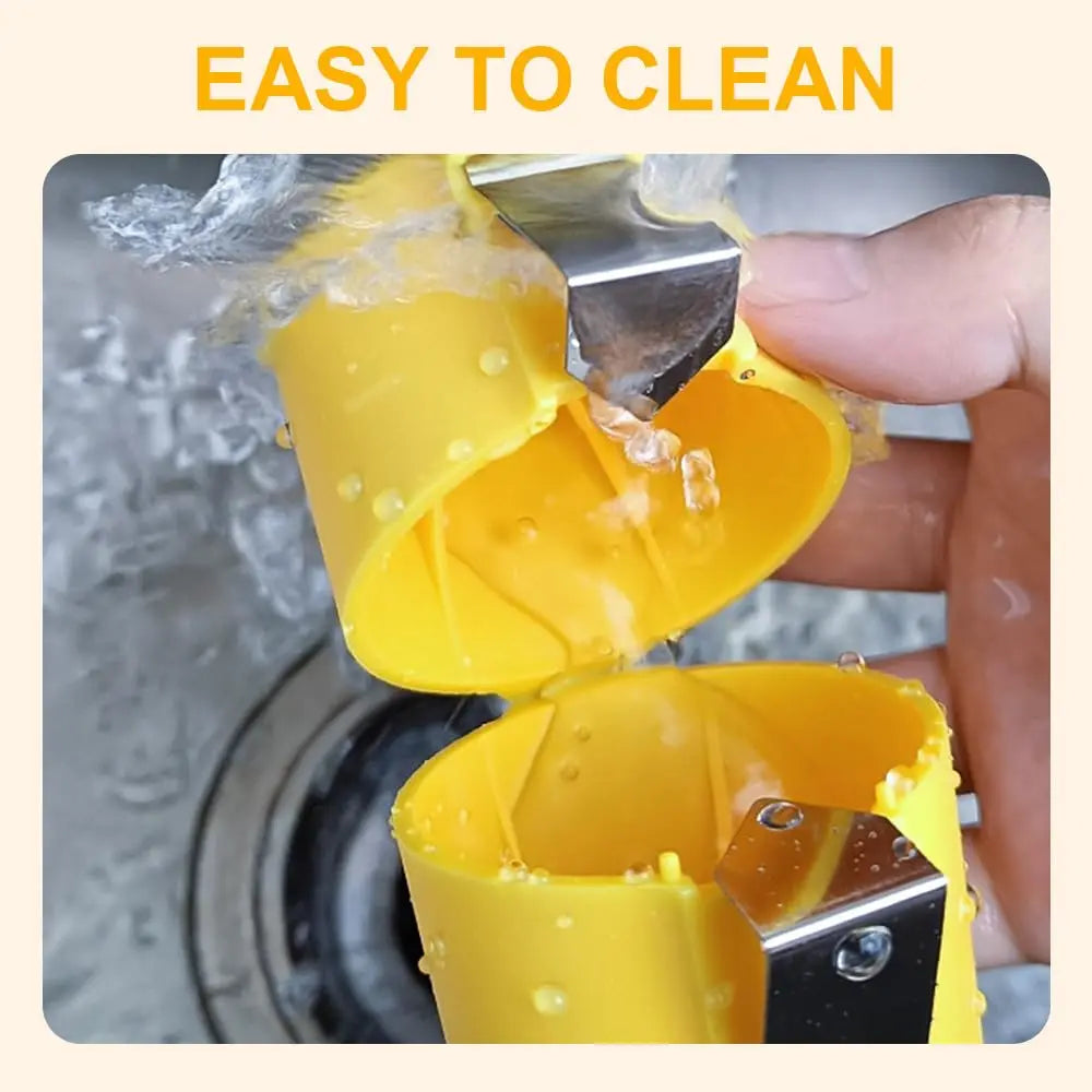 HomeFyZy EggShell Opener Set™ - New Egg Cracker Tool for Raw Eggs, Hard Boiled Egg Peeler Separator