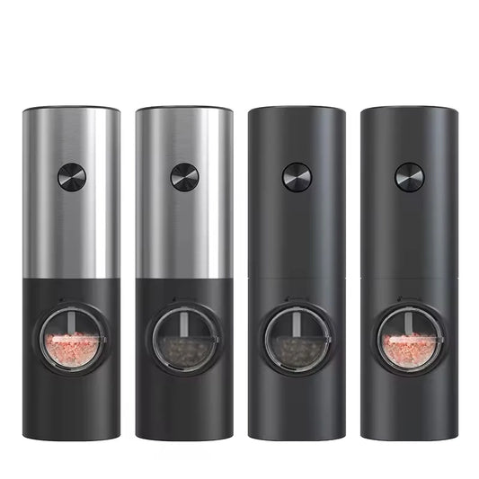 HomeFyZy SeasonPro™ - Electric Automatic Salt and Pepper Grinder Set with Led Light Grinder