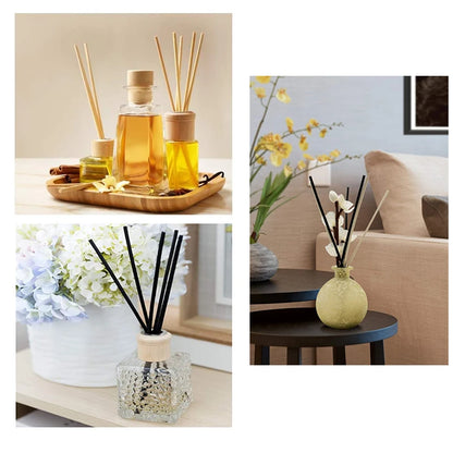 HomeFyZy ReedRefill™ - 5-100 pcs 2-3.5mm Reed Diffuser Replacement Stick, Handmade Home Decor