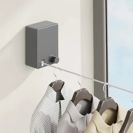 HomeFyZy FlexDry Retractable Line™ - Retractable Clothesline Stainless Seel, Space-Saving