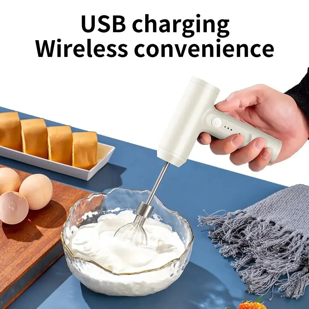 HomeFyZy MixMate™ - Automatic Whisk Dough 3 Speeds Egg Beater Baking Dough Cake Cream Mixer