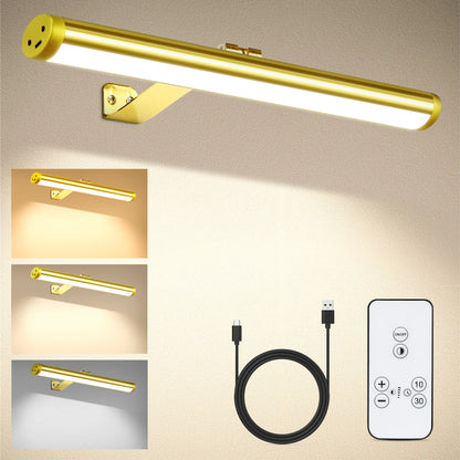 HomeFyZy MirrorGlow™ Remote Control LED Wall Light USB Charging