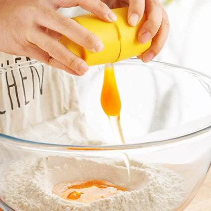 HomeFyZy EggShell Opener Set™ - New Egg Cracker Tool for Raw Eggs, Hard Boiled Egg Peeler Separator