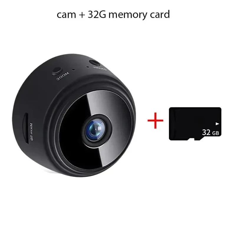 HomeFyZy Mini Camera™ -9 WiFi Mini Camera Wireless Video Recorder Voice Recorder Security Monitoring Camera Smart Home
