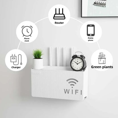 HomeFyZy WiFi Storage Box™ - Office Media Decor Console Box