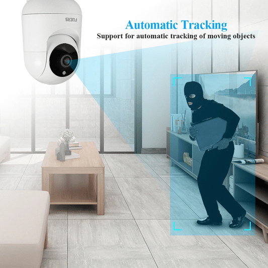 HomeFyZy UltraWatch™ - 4K 8MP IP Camera Tuya Smart Home Indoor WiFi Wireless Surveillance Camera Automatic Tracking CCTV Security Baby Monitor