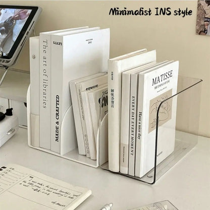 HomeFyZy BookStand™ – Acrylic Book & File Organizer