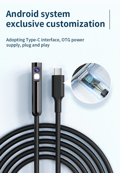 HomeFyZy Dual-Lens Endoscope Camera™ - 2MP Single/Dual Lens Endoscope Camera Mini Inspection Camera