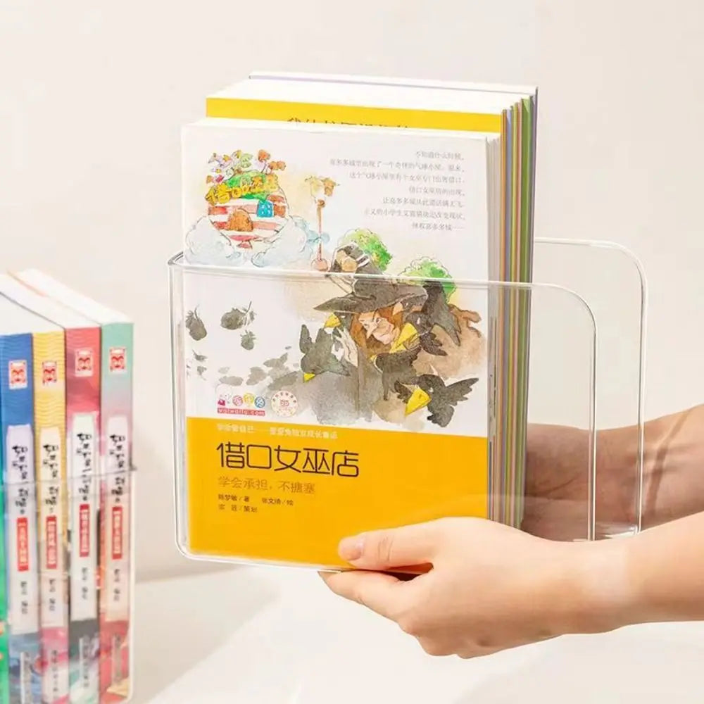 HomeFyZy BookStand™ – Acrylic Book & File Organizer
