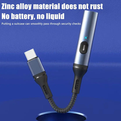 HomeFyZy SparkLite USB Lighter™ - Metal Windproof Rechargeable Electric Lighter USB Type C