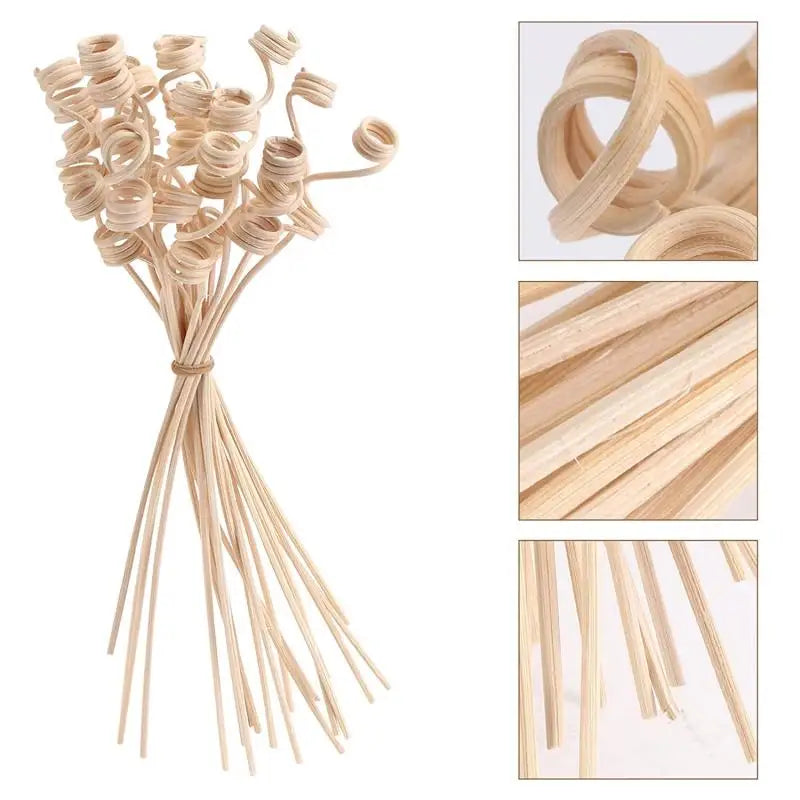 HomeFyZy ReedRefill™ - 5-100 pcs 2-3.5mm Reed Diffuser Replacement Stick, Handmade Home Decor