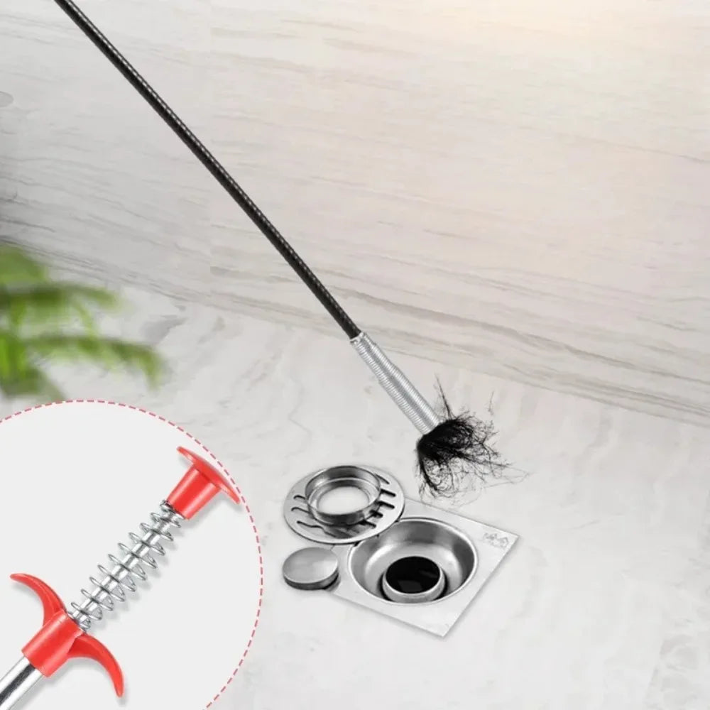 HomeFyZy Sewer Pipe Clear™ Hand Pinch Cleaning Sewer Pipe Plunger Hand Pinches Four Claws Pipe Opener