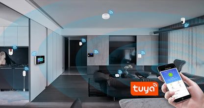 HomeFyZy UltraWatch™ - 4K 8MP IP Camera Tuya Smart Home Indoor WiFi Wireless Surveillance Camera Automatic Tracking CCTV Security Baby Monitor