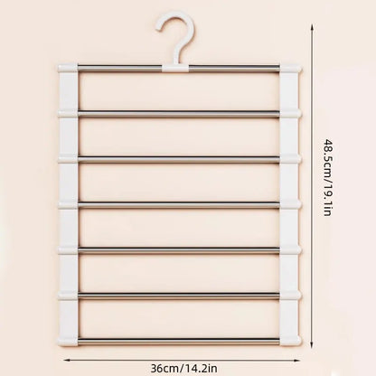 HomeFyZy PantStack™ - Foldable Wardrobe Organizer