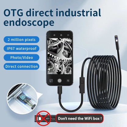 HomeFyZy Dual-Lens Endoscope Camera™ - 2MP Single/Dual Lens Endoscope Camera Mini Inspection Camera