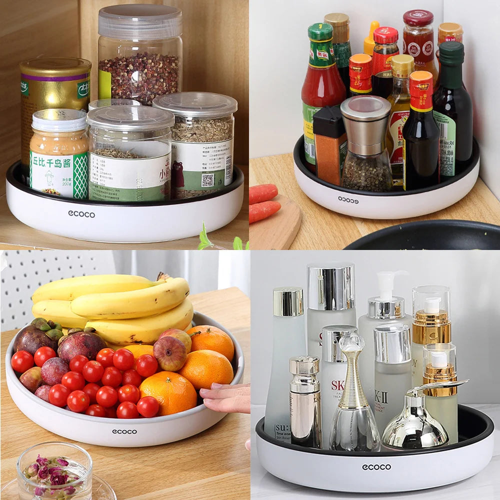 HomeFyZy Spin & Store Rack™ - 360 Rotation Fruit Cosmetic Storage